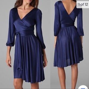 Halston Heritage faux wrap dress